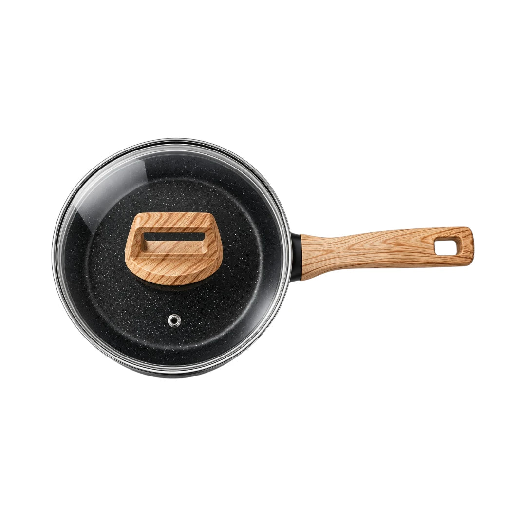 Paigez Non-Stick Sauce Pan with Glass Lid