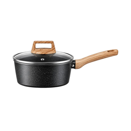 Paigez Non-Stick Sauce Pan with Glass Lid