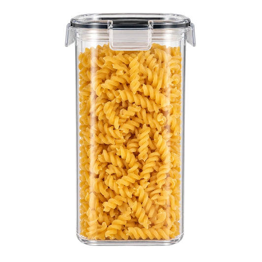 Paigez Clear Pasta Storage Container with Locking Lid