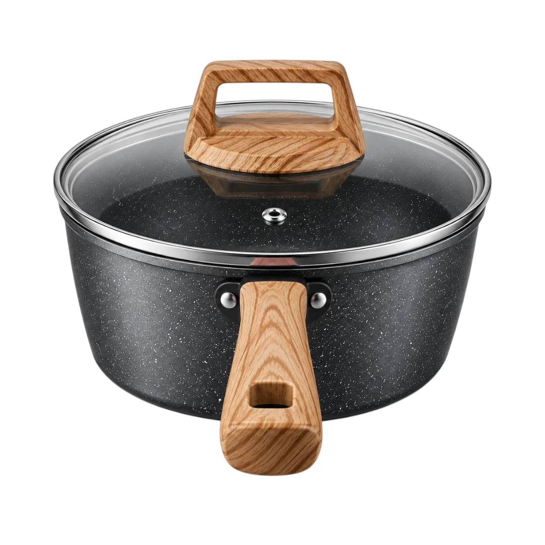 Paigez Non-Stick Sauce Pan with Glass Lid