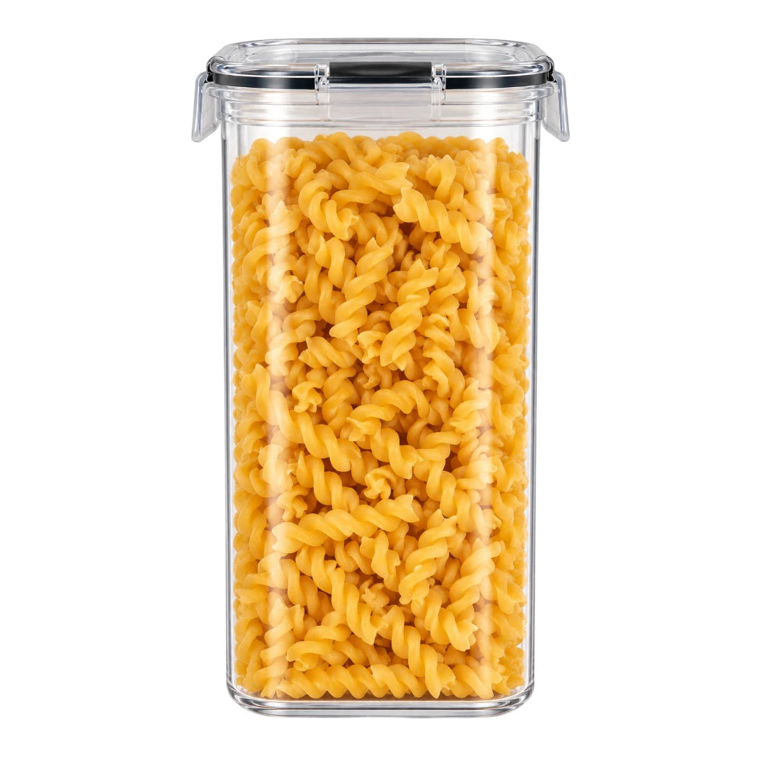 Paigez Clear Pasta Storage Container with Locking Lid