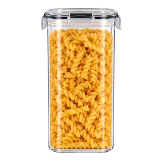 Paigez Clear Pasta Storage Container with Locking Lid
